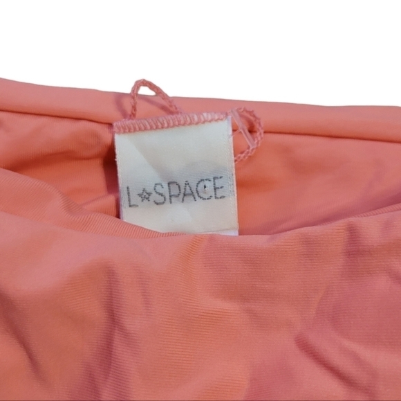 L*Space Lynn Tube Top in Neon Coral - Picture 5 of 12